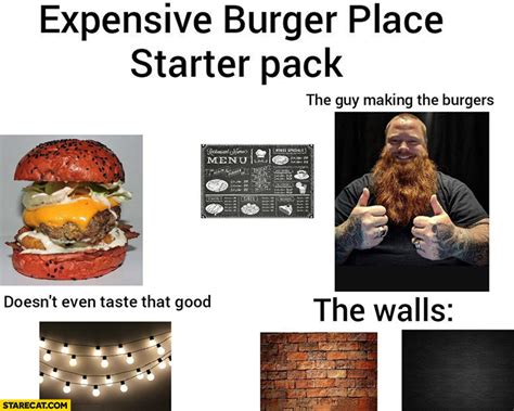 burgers meme|expensive burger meme.